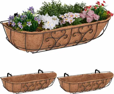 Obrázok produktu pre Kvetinový box Balkónová sada 3 ks