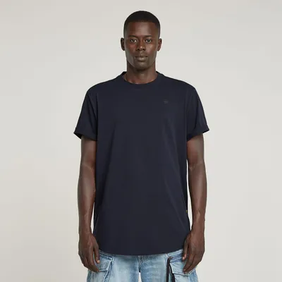Image de G-star Lash T-shirt à manches courtes côtelé Bleu XL Homme Bleu XL