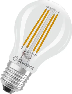 Produktbild von LEDVANCE LED CLASSIC A CRI97 7.2W 927 klar E27 Lampe 806lm 2700K warmweiss 97Ra wie 60W dimmbar 4099854065071