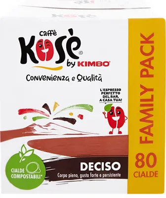 Produktbild von Kaffee in Beuteln KOSE Deciso von KIMBO 80 Stück.