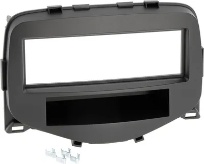 Produktbild von Radioblende CITROEN C1, PEUGEOT 108, TOYOTA Aygo ab 2014 1DIN schwarz