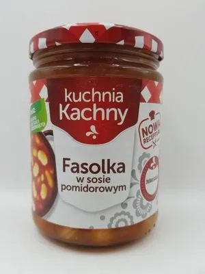 Zdjęcie produktu dla Fasolka szparagowa Moja Kuchnia w sosie pomidorowym 500 g