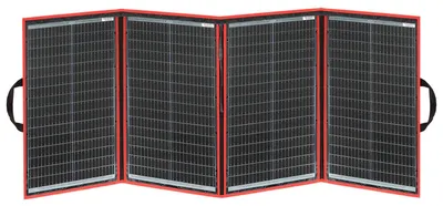 Imagen del producto de Panel solar portátil - Panel solar plegable - Panel solar móvil - Kit de panel solar - Potencia de 200W