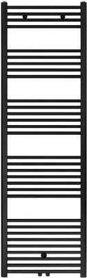 Produktbild von Badheizkörper - Mittelanschluss Schwarz matt gebürstet - 1800 x 600 (HxB) - 944W