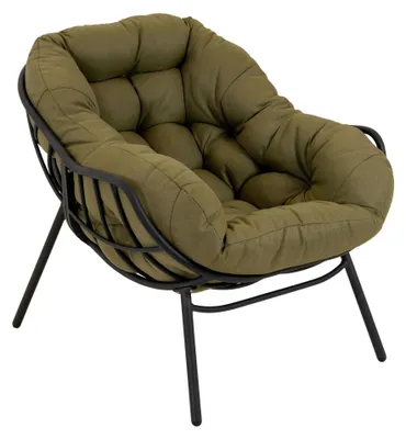 Produktbild von Lesli Living Relaxsessel Cozy Olive anthrazit/olivgrün