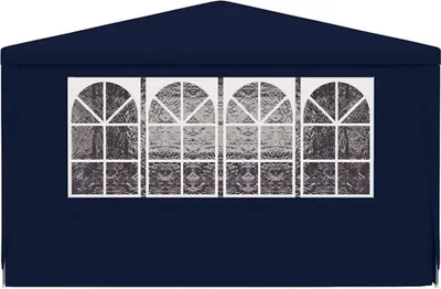 Obrázek produktu pro vidaXL Profesionální párty stan s bočnicemi 4 × 9 m modrý 90 g/m²