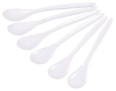 Produktbild von KESPER 51170 Eierlöffel, 6er Set, Kunststoff, weiß