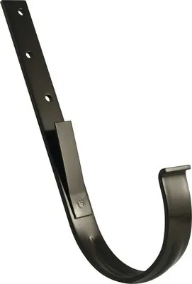 Produktbild von Marley Rinneneisen halbrund verzinkt Schokoladenbraun RAL 8017 NW 150 mm
