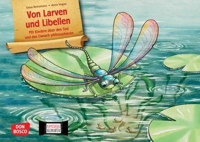 Image de Von Larven und Libellen. Mit Kindern über den Tod und das Danach philosophieren. Kamishibai Bildkartenset