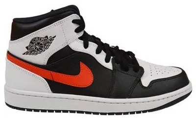 Productafbeelding van Jordan 1 Mid, zwart, chilirood, wit - EU 42.5