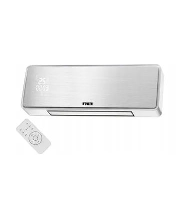 Immagine prodotto di Termoventilatore ceramico a parete con telecomando Termoventilatore a parete + telecomando LED 2000W