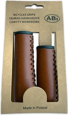 Produktbild von Abi echtes Lederrad Griffe 120 95 mm