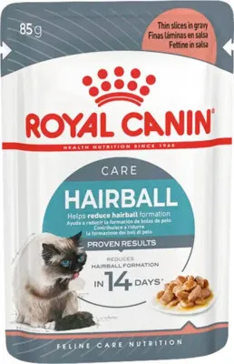 Obrázek produktu pro Royal Canin Hairball Care Gravy, Dospělý jedinec, Jakékoli plemeno, Škeble (potravina), 85 g