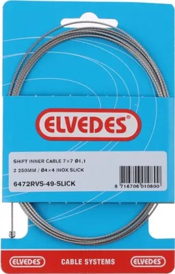 Produktbild von ELVEDES Schaltinnenzug "49 strands slick" Niro