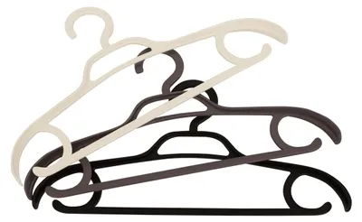 Kleerhänger-Set 3er-Pack, bunt, Kunststoff, 41,5 cm