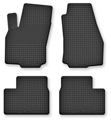 Obrázok produktu pre Gumové vaničkové autokoberce pre: Opel Astra H 2003-2010 čierne 4 ks