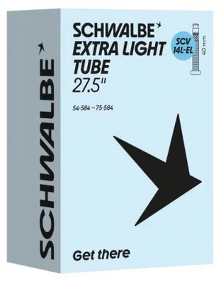 Zdjęcie produktu dla Dętka rowerowa Schwalbe SCV14L EL 27,5" Clik Valve 40 mm ETRTO 54/75-584 AV