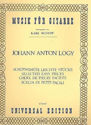 Produktbild von Ausgewählte leichte Stücke für Gitarre