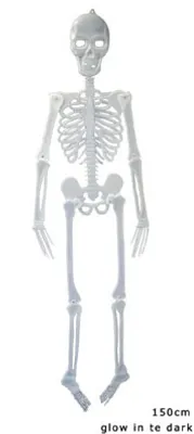 Produktbild von Skelett 150 cm | Halloween-Deko