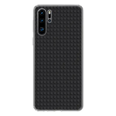 Produktbild von MuchoWow® Handyhülle Schutzhülle Hülle für Huawei P30 Pro Bild - Schwarz Silikon Softcase Handy Hülle - Schutzdeckel