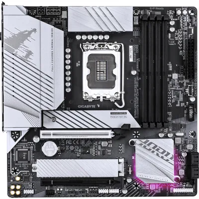 Zdjęcie produktu dla Gigabyte B760M Aorus Elite WiFi6E Gen5 (B760,S1700,mATX,DDR5