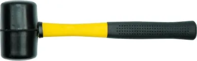 Produktbild von Gummihammer Schonhammer Hammer Fiberglasstiel 1200 g