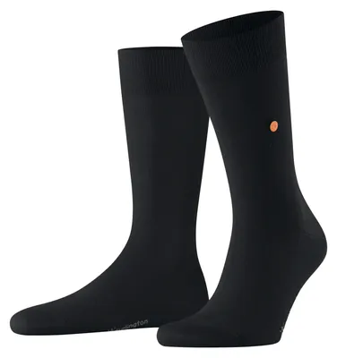Produktbild von Burlington Herren Socken Lord M So Baumwolle einfarbig 1 Paar, Schwarz Black 3000, 40-46