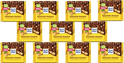 Produktbild von 11x Ritter Sport Nussklasse Roasted Peanut 100g