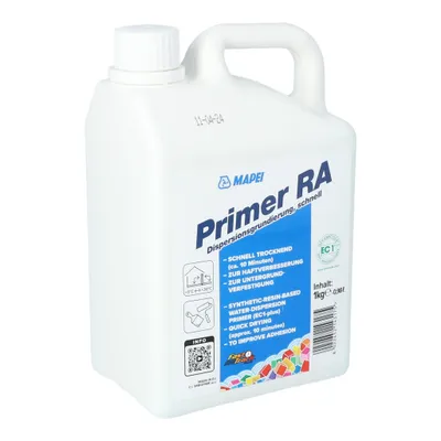 Produktbild von MAPEI® PRIMER RA 1 kg Dispersions-Grundierung Haftgrund Innen- und Außenbereich für saugende Untergründe