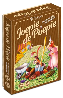 Imagen del producto de Juego de mesa "Tucker's Fun Factory", "Joepie de Poepie", juego de granja