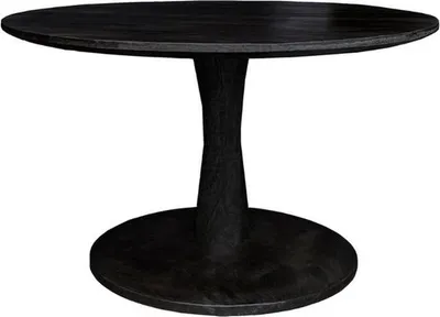 Produktbild von Couchtisch Brix 60x60x38 cm Mangoholz Schwarz