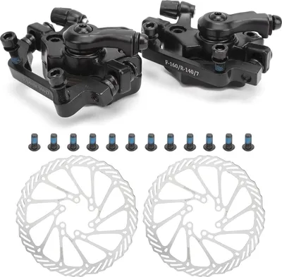 Immagine prodotto di Set pinza freno anteriore posteriore Toopre forte forza frenante universale per bicicletta mountain bike bici