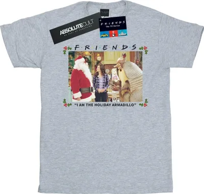 Produktbild von Friends - "I Am The Holiday Armadillo" T-Shirt für Herren BI25873 (M) (Grau)
