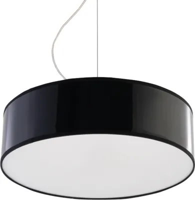 Produktbild von Hängeleuchte ARENA 35 schwarz 2xE27 15W PVC 111x35x35cm Sollux Lighting