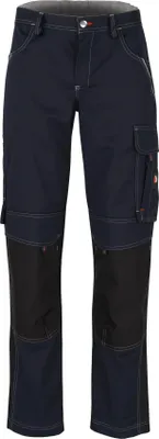 Produktbild von beb HANDWERK Herren Bundhose INFLAME Polyestermix Blau/Schwarz 102