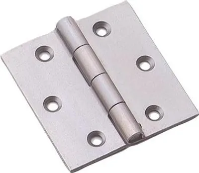 Image de Charnière forte 1004 MONIN acier décapé - 80 x 80 mm - 424350