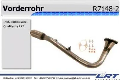 Produktbild von Lrt Abgasrohr  R7148-2