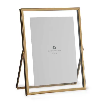 Produktbild von Fotorahmen aus Metall, 15 x 20 cm