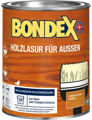 Produktbild von Bondex Holzlasur für Außen 750 ml oregon pine