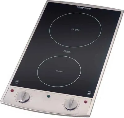 Immagine prodotto di Rommelsbacher EBC 3075/E Piano cottura da incasso Domino in vetroVetroceramica, 30 cm, 3000 Watt, acciaio inossidabile