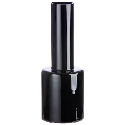 Zdjęcie produktu dla GILDE Vase, Flasche, "Lexus", Glas, schwarz, , H. 50 cm, D. 19 cm 27605