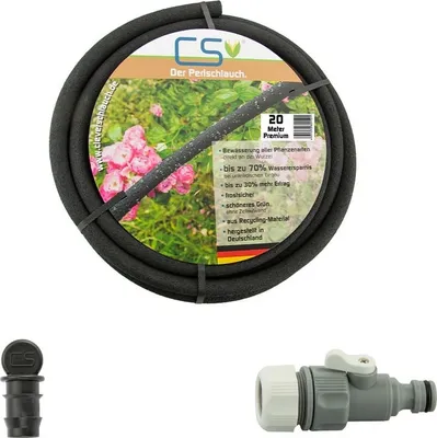 Produktbild von 20m CS Perlschlauch Premium mit Durchflussreduzierung für die Gartenbewässerung