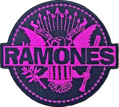 Produktbild von Ramones Pink Seal Aufnäher zum Aufnähen