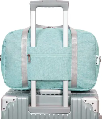 Produktbild von Airlines, Kabinentaschen, 40 x 20 x 25 cm, faltbare Reisetasche, Handgepäck, lila, Lila