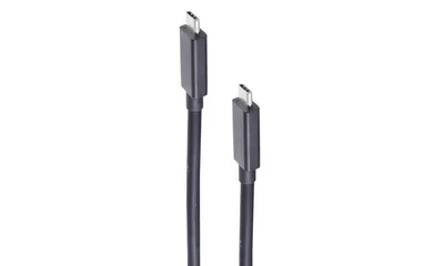 Produktbild von shiverpeaks BS13-65155, 1,5 m, USB C, USB C, USB4 Gen 3x2, 40 Gbit/s, Schwarz