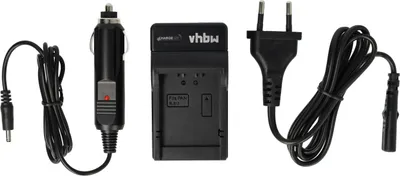 Produktbild von vhbw Ladegerät kompatibel mit Panasonic Lumix DMC-GH1K Kamera - Ladeschale, Kfz-Adapter Ladeanzeige