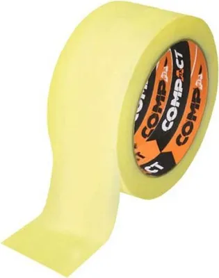Image de Crêpe Compact 50 Mm 50 M Crêpe de peintre Jaune Jaune One Size
