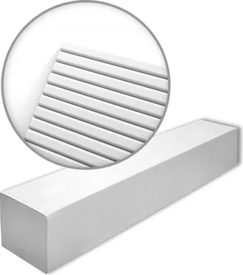 Produktbild von NMC CANELÉ L-box ARSTYL 3D Wandpaneele 1 Karton SET mit 6 Zierelementen | 12 m