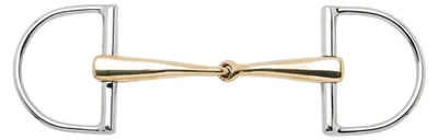 Obrázok produktu pre BUSSE D-krúžok Snaffle Single Broken KAUGAN®-Shaped 16 mm Bit 13,5 cm