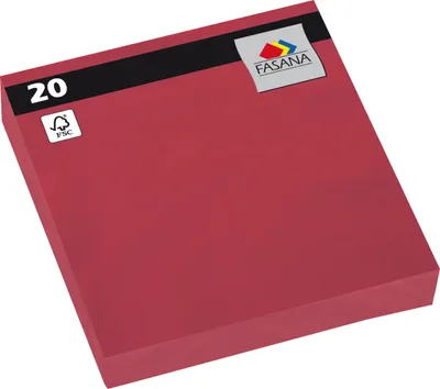 Produktbild von Fasana 382, Bordeaux, Quadratisch, 330 mm, 330 mm, 20 Stück(e)